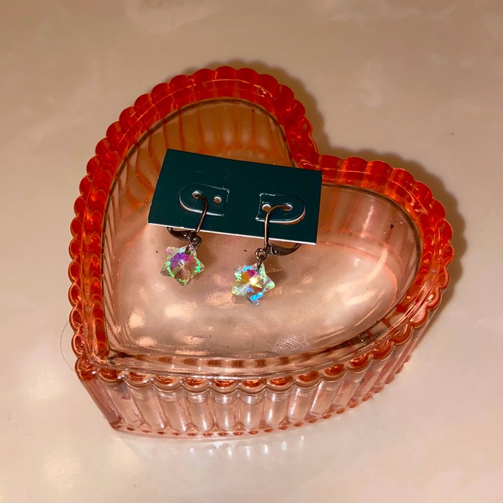 3 for $15!! NWT Iridescent Star Dangles